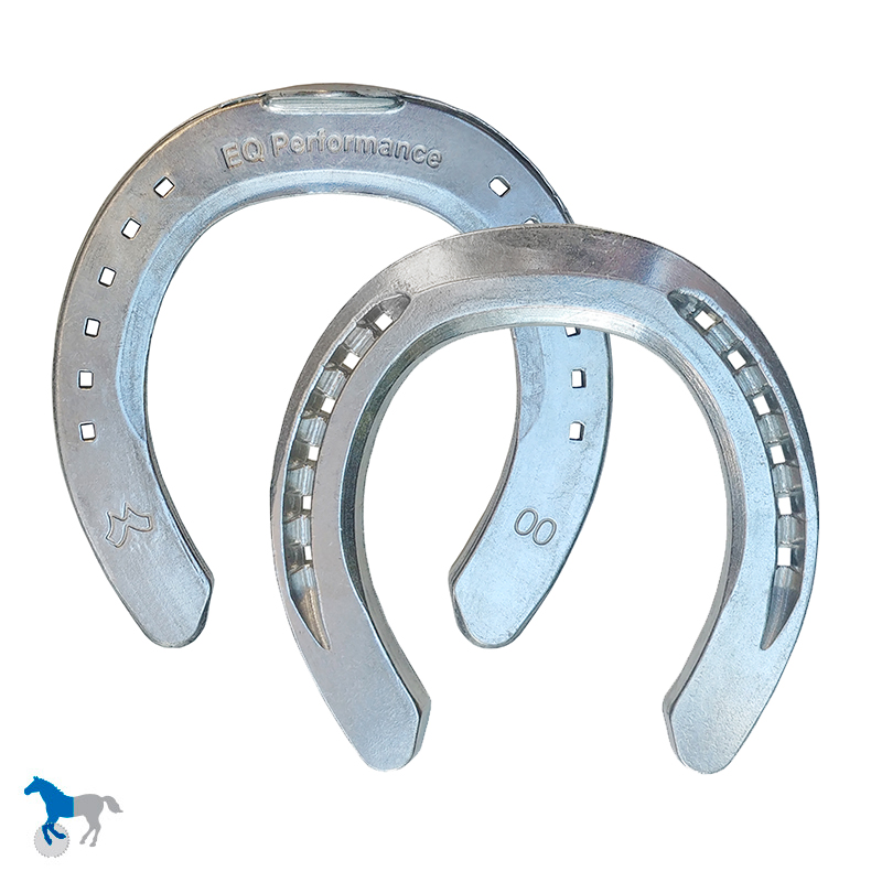 Herradura de Aluminio EQ Performance (Pata Clip en cuartos – Mano Clip en cuartos – Mano Clip)