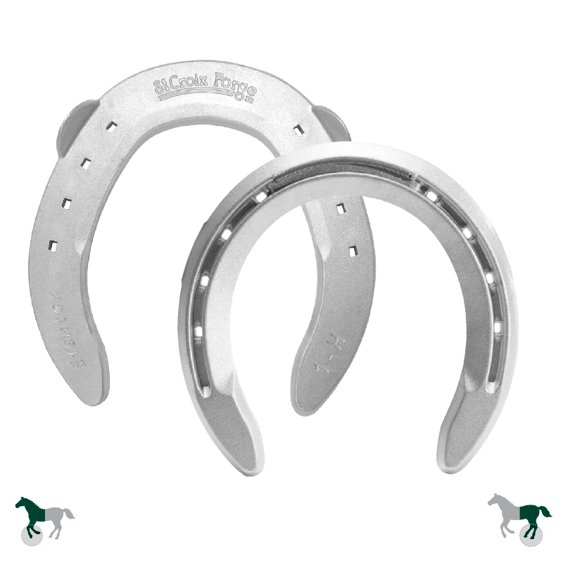 Herradura de Aluminio Eventer con Clip en Cuartos