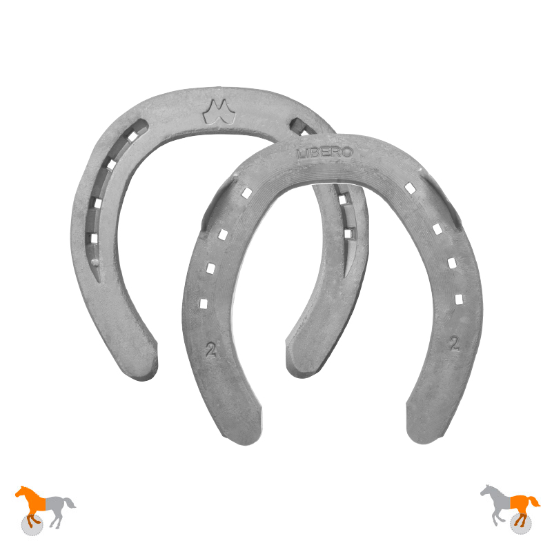 Herradura de Hierro Libero Clip Cuartos