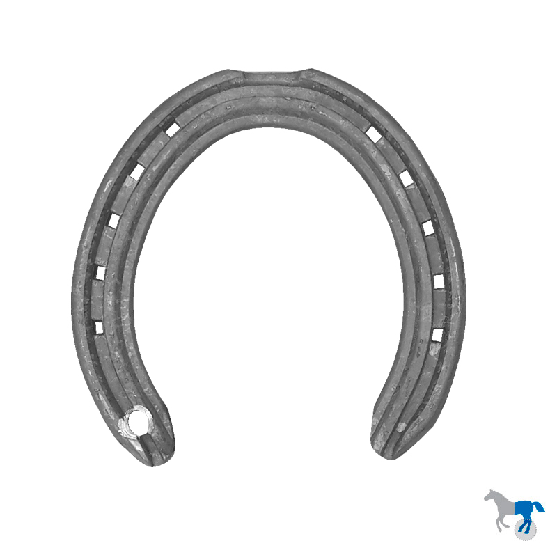 Herraduras de Hierro Polo Pata clip y rosca Mustad