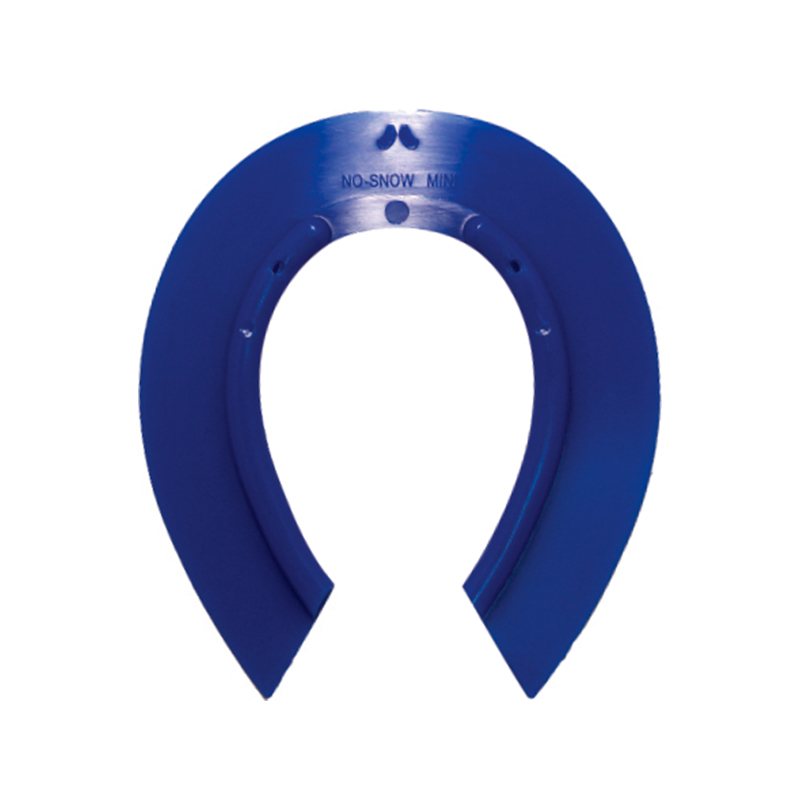 La Plantilla Mini No-Snow Front se coloca en los cascos delanteros para reducir la formación de “bolas” de nieve o barro bajo la herradura. Es una solución práctica para mantener la superficie de apoyo más limpia y estable en condiciones complicadas.