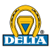 logo herraduras y clavos para caballos delta