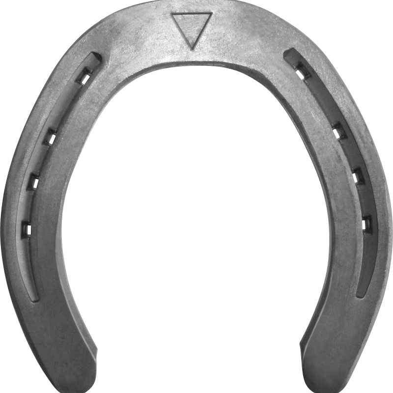 Herradura Delta TS8 de acero para caballo pata