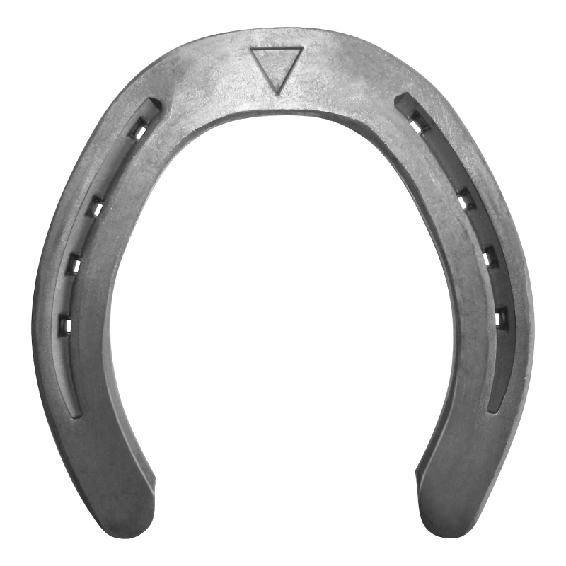 Herradura Delta TS8 de acero para caballo pata