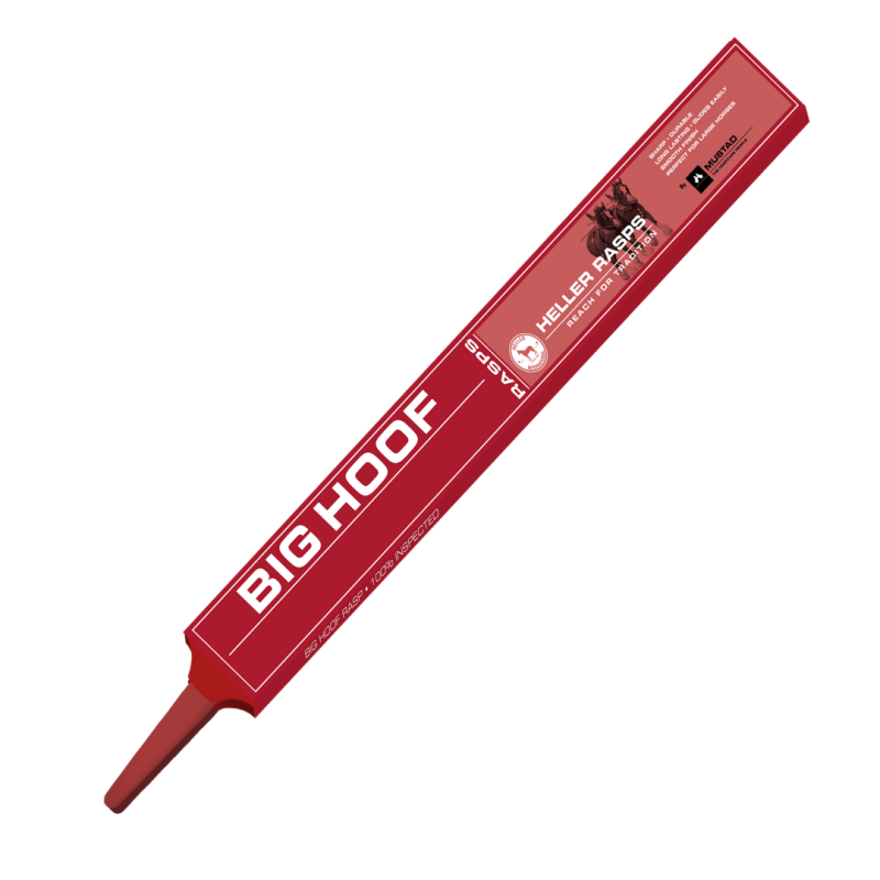 Escofina Heller Big Hoof 17 pulgadas para cascos grandes y duros