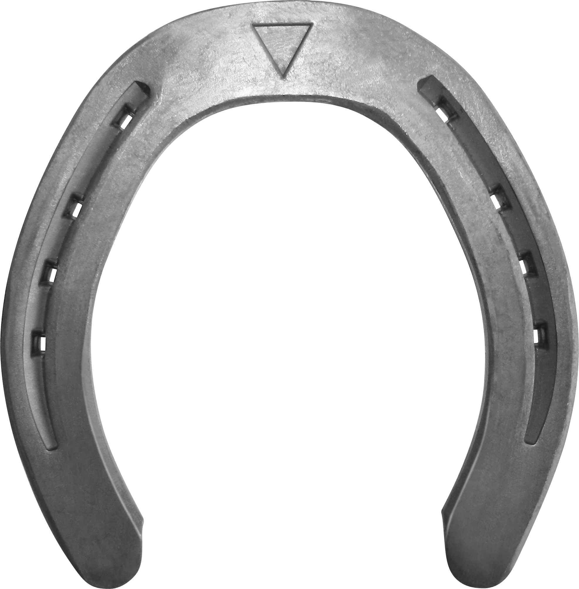 Herradura Delta TS8 de acero para caballo pata