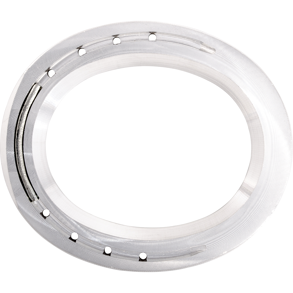 Herradura de Huevo Plana Aluminio (PAR)