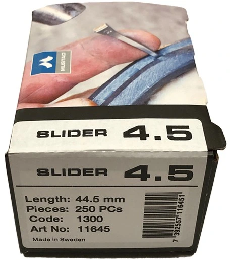 Clavo Mustad Slider 4.5 caja