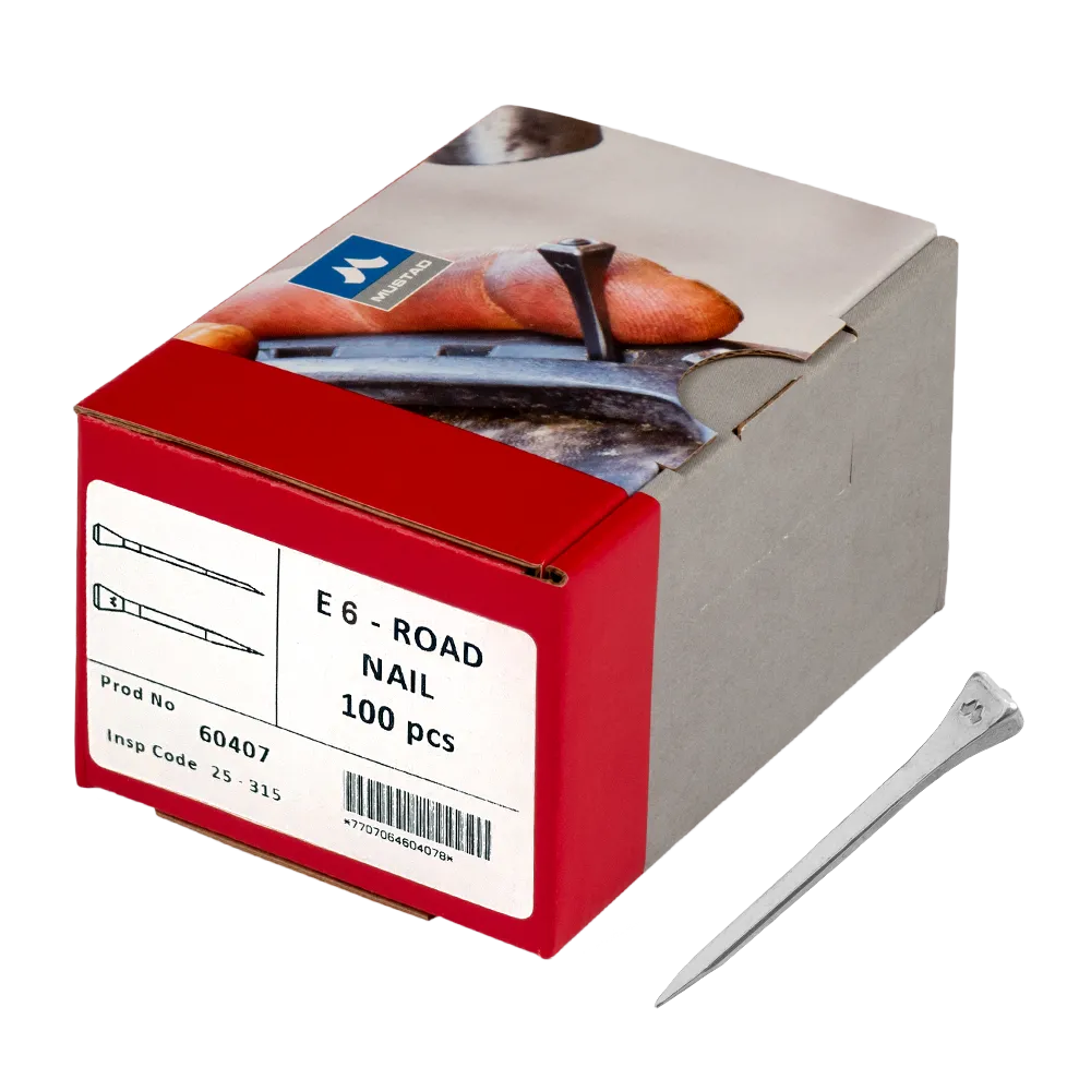 Clavo ROAD E con inserto de carburo – resistencia y tracción para grava y asfalto
